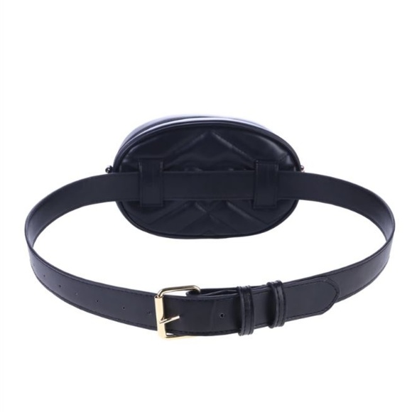 Silver Cherry - Leather Belt Bag - Picture 6 of 8